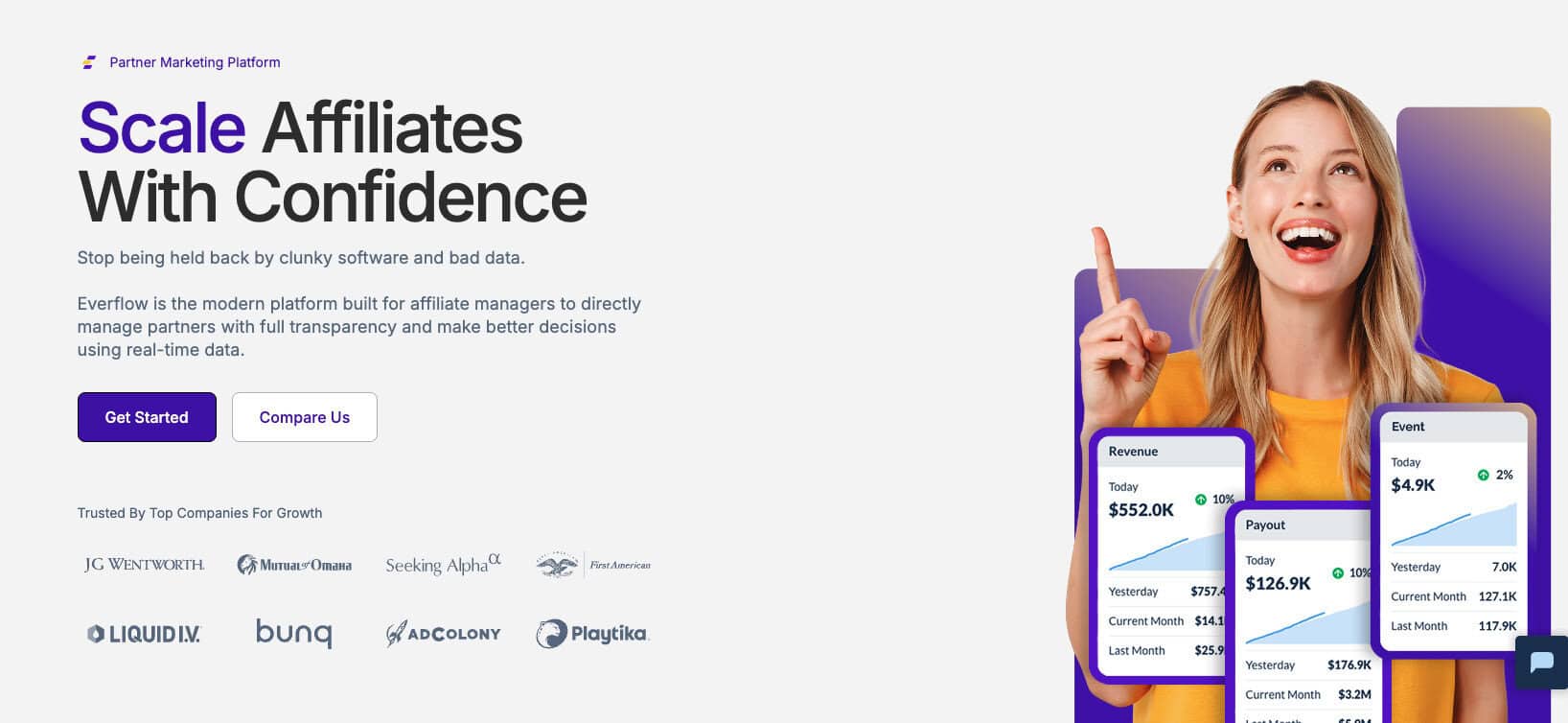Everflow is where affiliate data finally comes together.
